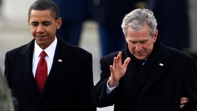 Obama Bush Inauguration